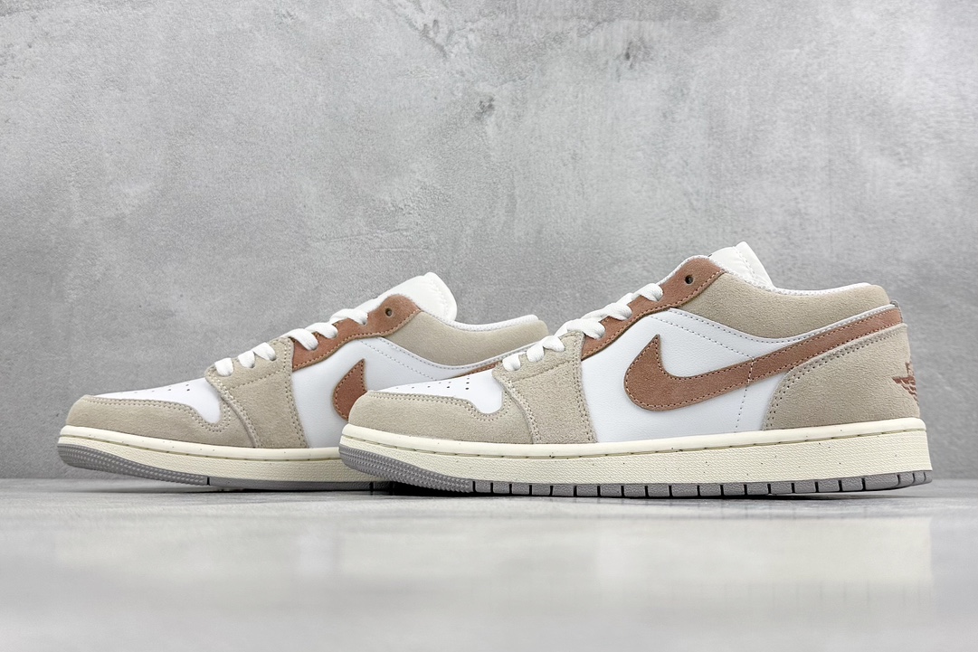 Air Jordan 1 Low Beige Brown AJ1 Joe 1 Low Top Casual Shoes HF1567-200