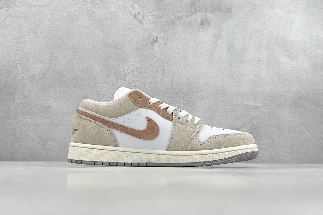 Air Jordan 1 Low Beige Brown AJ1 Joe 1 Low Top Casual Shoes HF1567-200