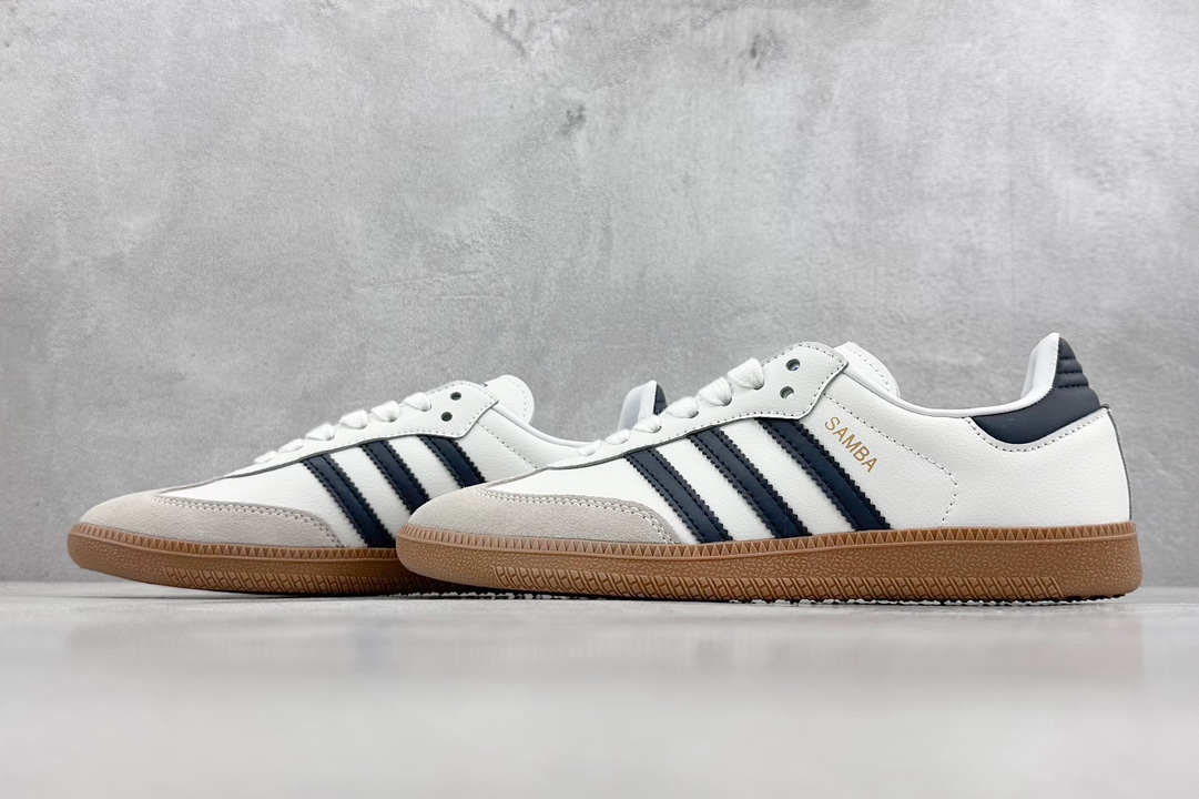 Adidas originals Samba Vegan low-top anti-skateboard shoes IF3814