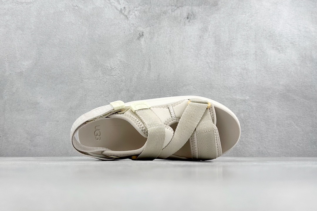 UGG sandals are the same as those worn by celebrities. Originally developed in Dongguan. Open-toed Velcro sandals with one strap