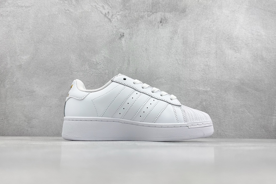 Adidas Originals Superstar XLG Gold Label Shell Toe Thick Bottom Casual Sneakers ID4655