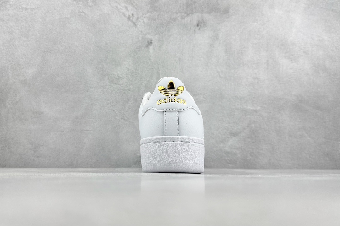 Adidas Originals Superstar XLG Gold Label Shell Toe Thick Bottom Casual Sneakers ID4655