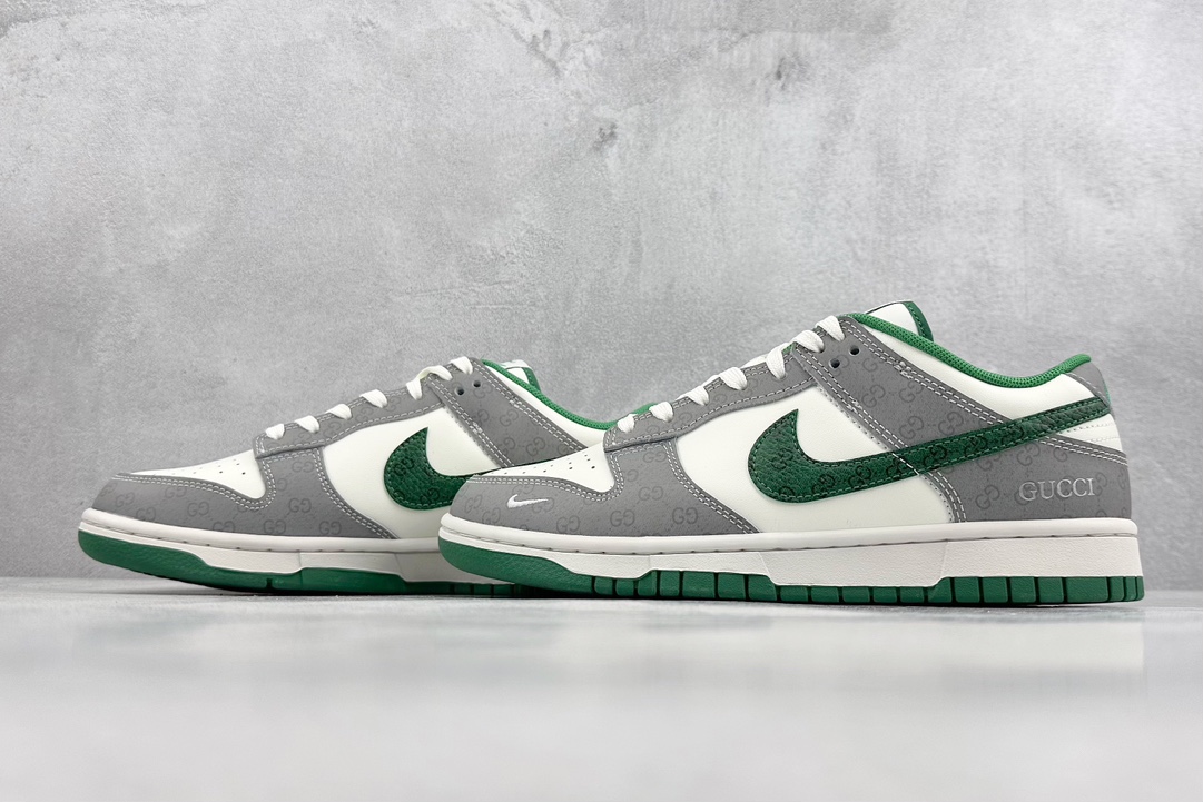Nk SB Dunk Low joint-dark double G gray-green hook SF1588-134