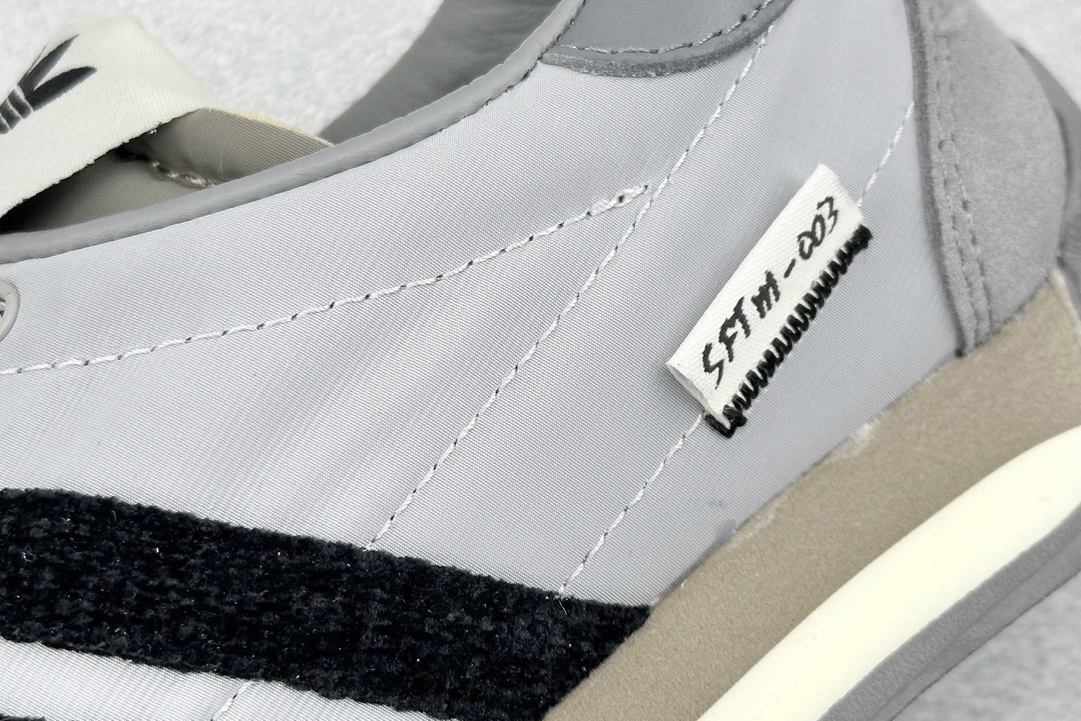 DIY version of SONG FOR THE MUTE x adidas originals Shadowturf light blue gray IH7519