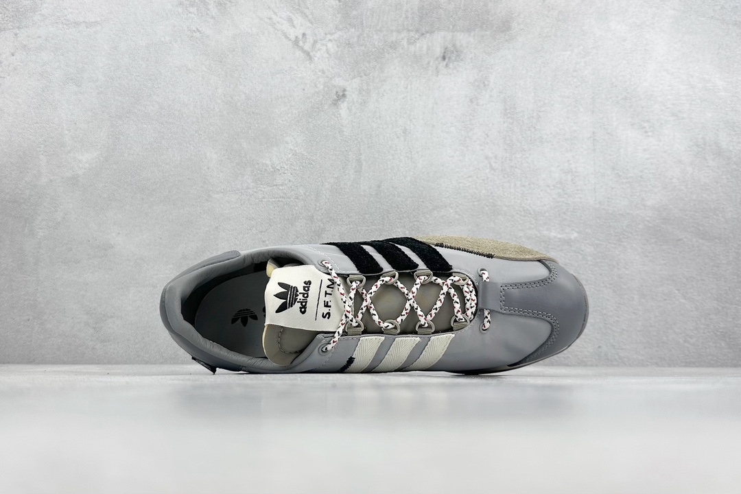 DIY version of SONG FOR THE MUTE x adidas originals Shadowturf light blue gray IH7519