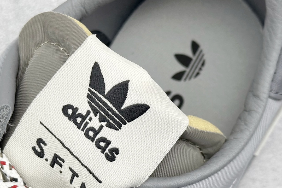 DIY version of SONG FOR THE MUTE x adidas originals Shadowturf light blue gray IH7519