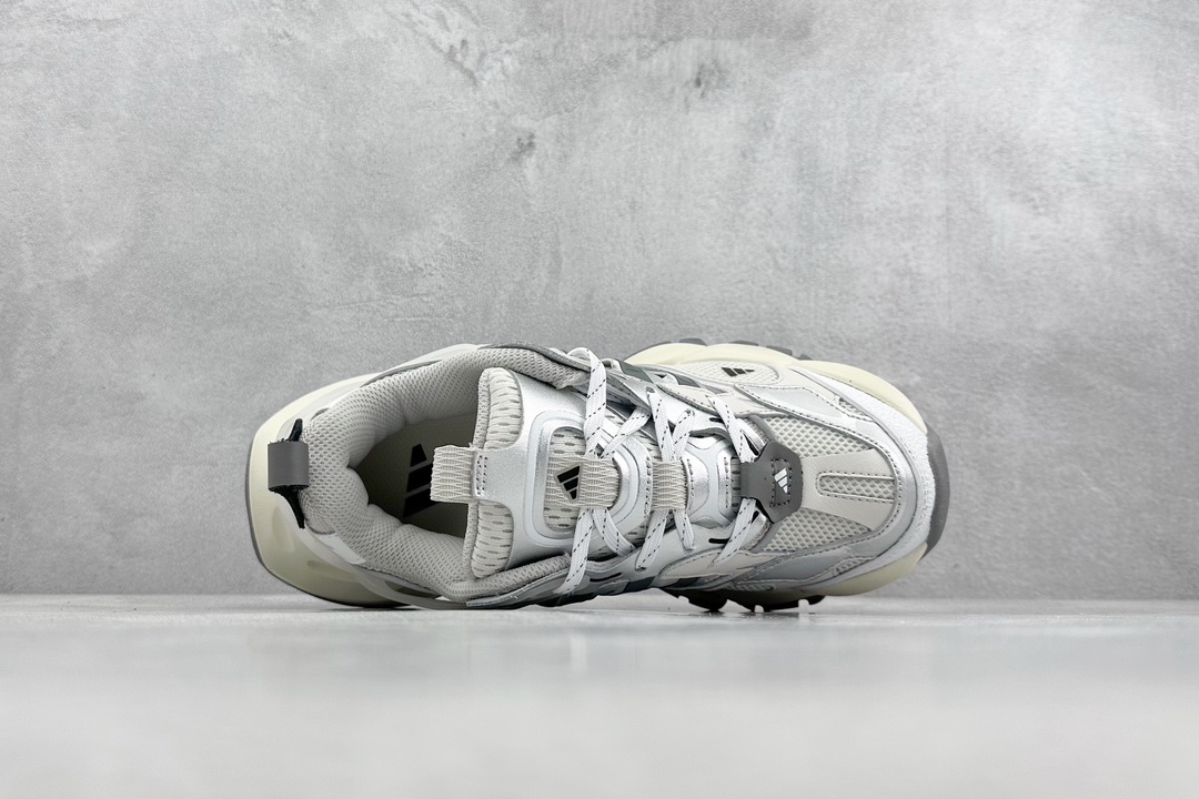 H11 version AD Vento XLG Runner Deluxe white black silver dad shoes JP5761