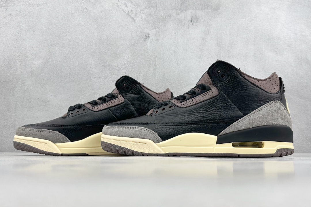 OA Ma Maniere x Jordan Air Jordan 3 Black Purple FZ4811-001