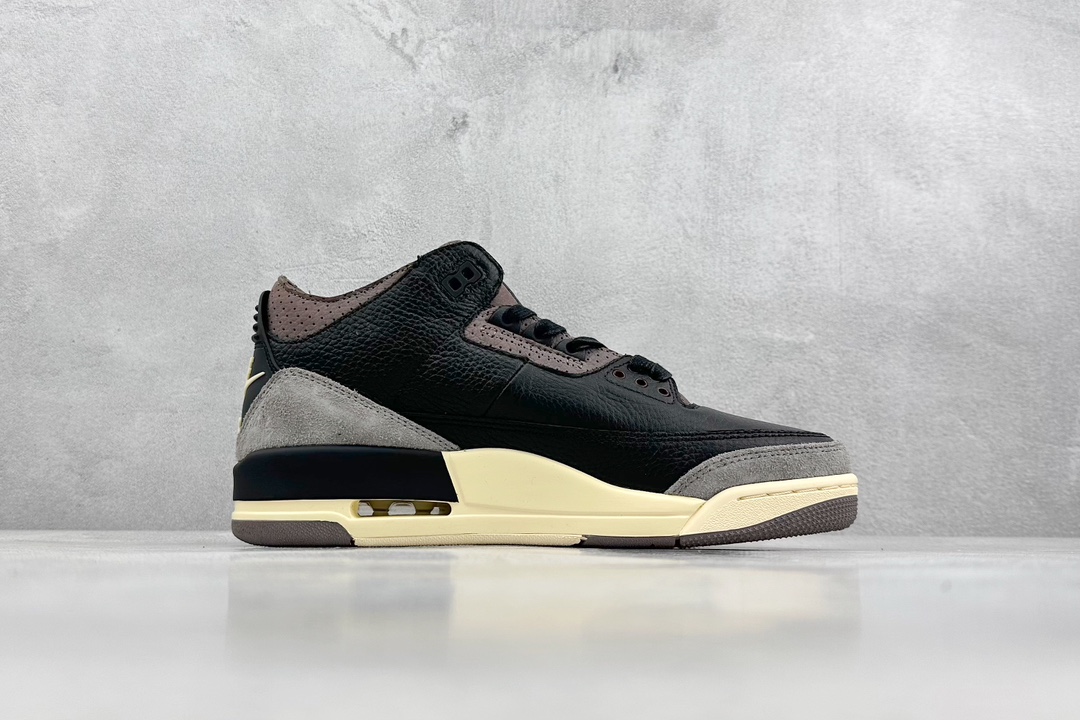 OA Ma Maniere x Jordan Air Jordan 3 Black Purple FZ4811-001