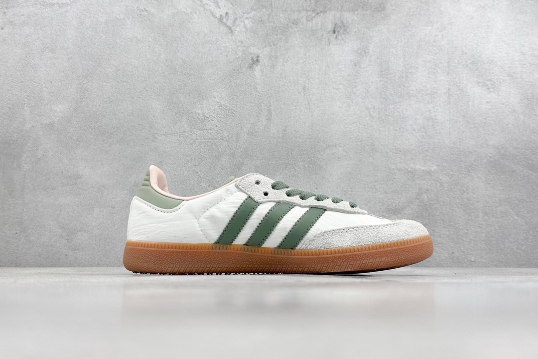 AD Originals Samba OG White Green Adidas Samba Training Shoes ID0492