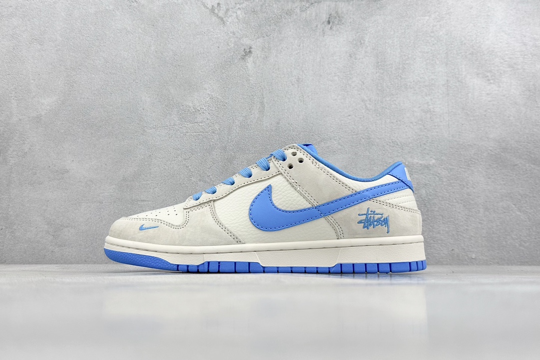 300 Stussy x Nike Dunk Low 斯图西 米蓝猪八 DQ1098-371