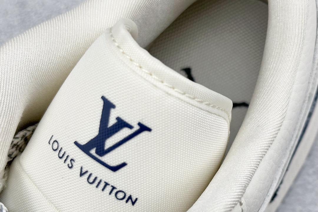 LV x Air Jordan 1 Low Denim Blue SJ9950-003