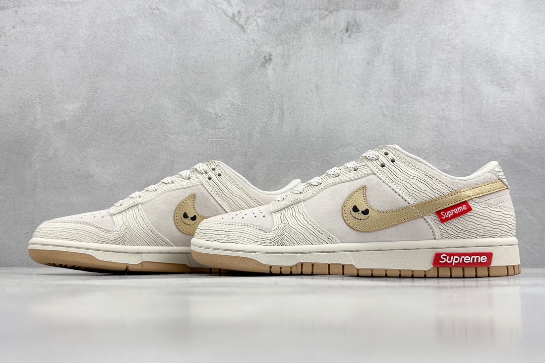 280 Supreme x Nk Dunk Low 联名-金鬼脸 SB低帮休闲板鞋 XD6188-035