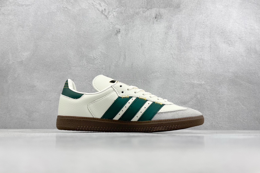 210 H11版 adidas originals Samba OG 白绿 IF1811