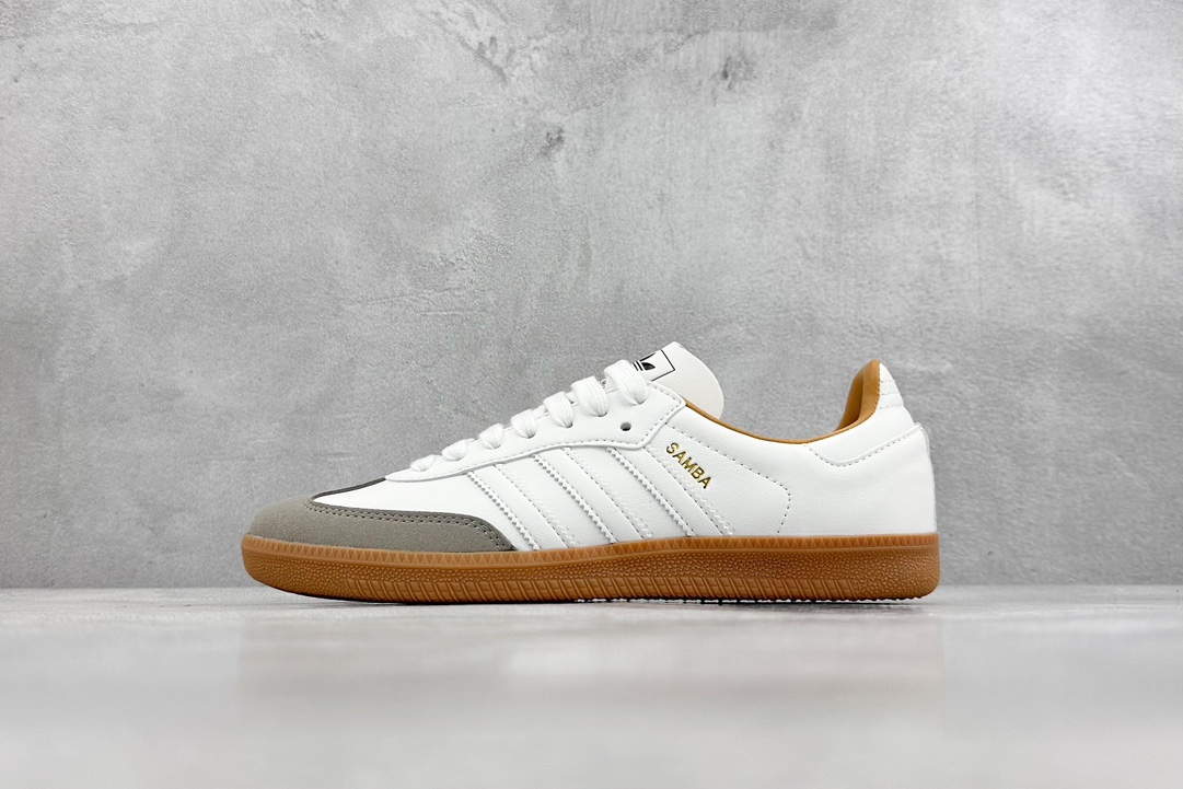 200 VT版 adidas originals Samba系列 OG白灰 ID2865