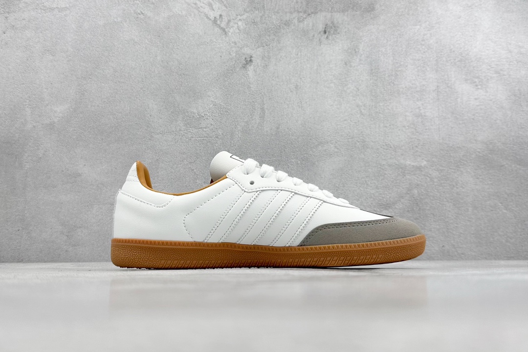 200 VT版 adidas originals Samba系列 OG白灰 ID2865