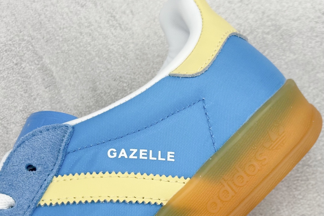 160 YH adidas Originals Gazelle INdoor 三叶草休闲防滑耐磨低帮板鞋 IE2960