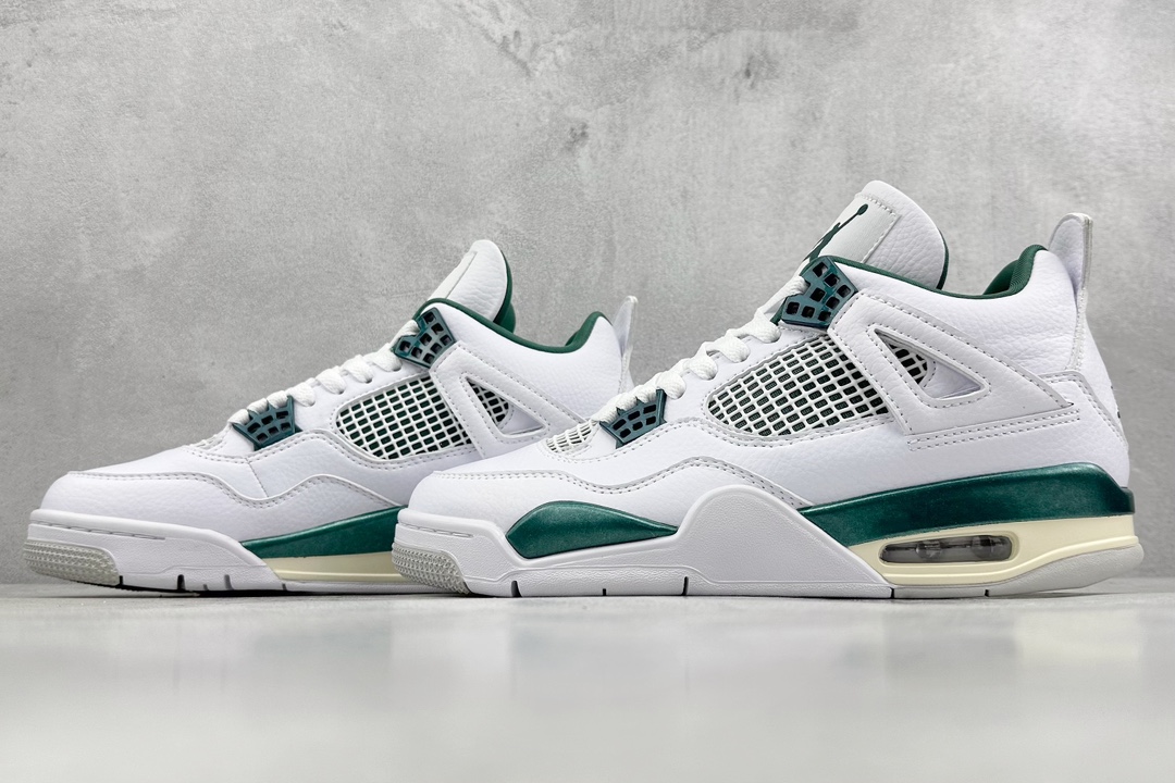 280 绿X Nike Air Jordan 4 Retro 乔丹四代 ”Oxidized Green” 白绿  FQ8138-103