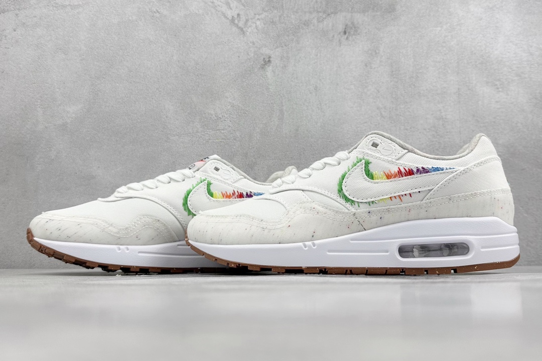 220 Nike Air Max 1 复刻白彩 复古休闲跑步鞋 FF2420-168