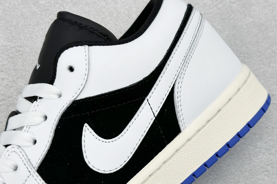 200 K版 Jordan Air Jordan 1 Low“Quai 54”黑白 HQ0764-001