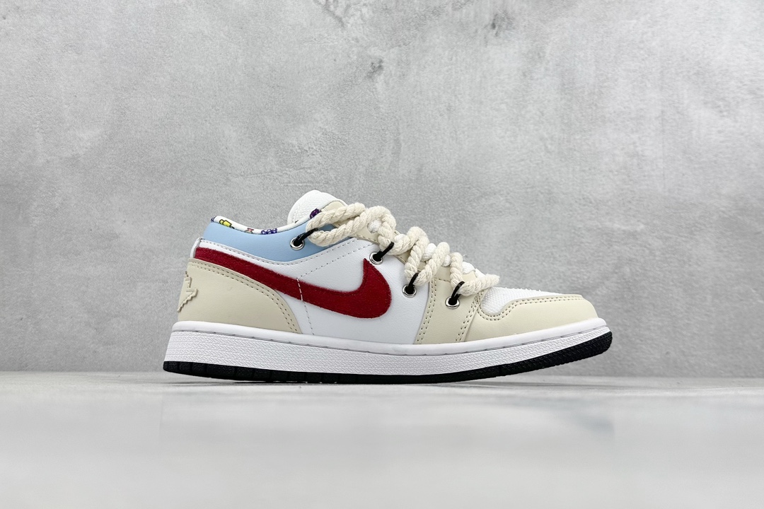 220 Air Jordan 1 Low 解构抽绳低帮 AJ1乔1低帮休闲板鞋 DM8969-114