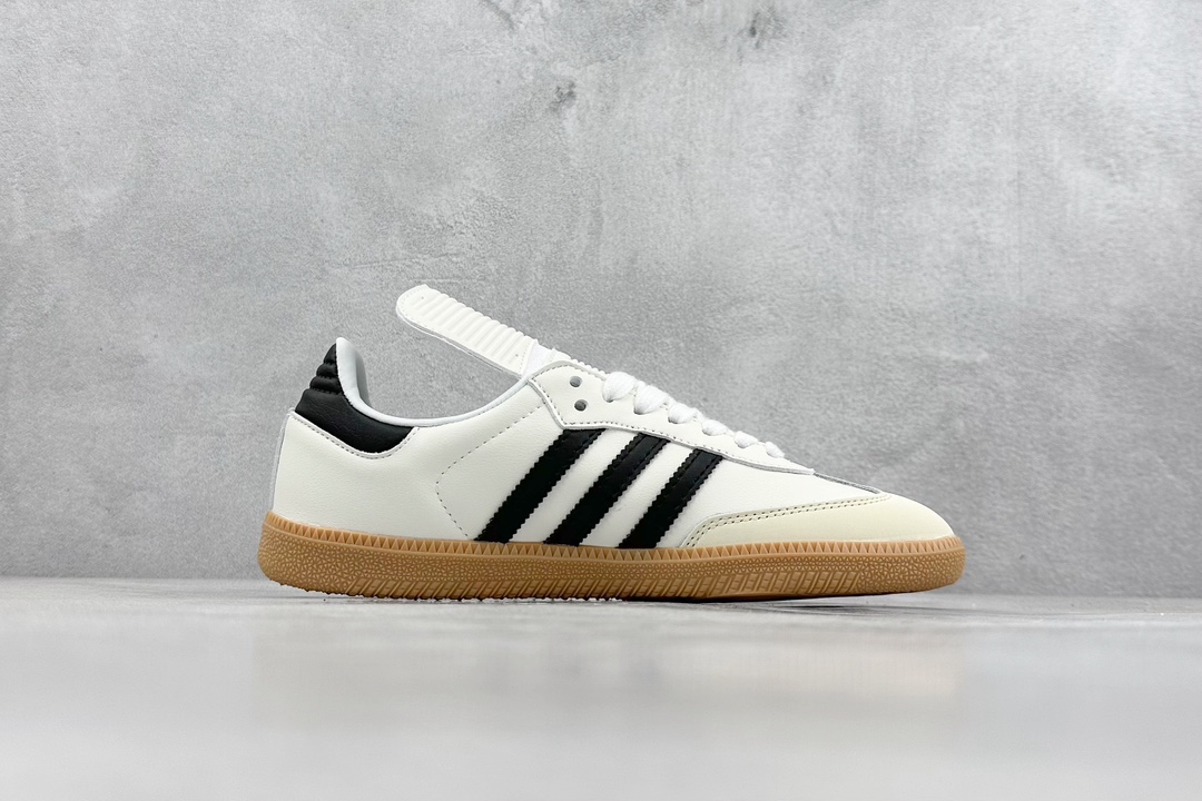 160 R版 adidas originals Samba Long Tongues 白黑 IG4279