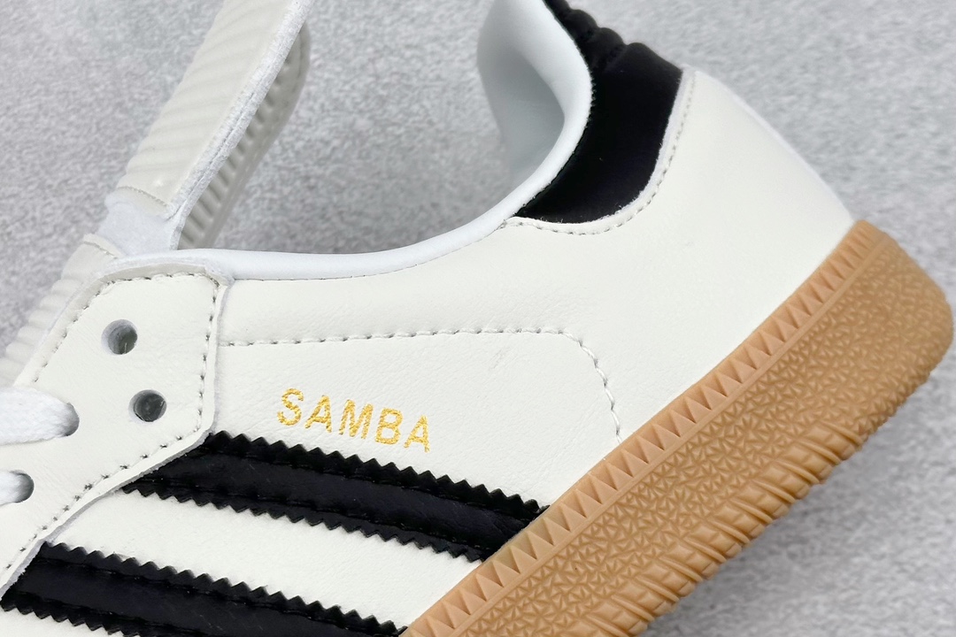 160 R版 adidas originals Samba Long Tongues 白黑 IG4279