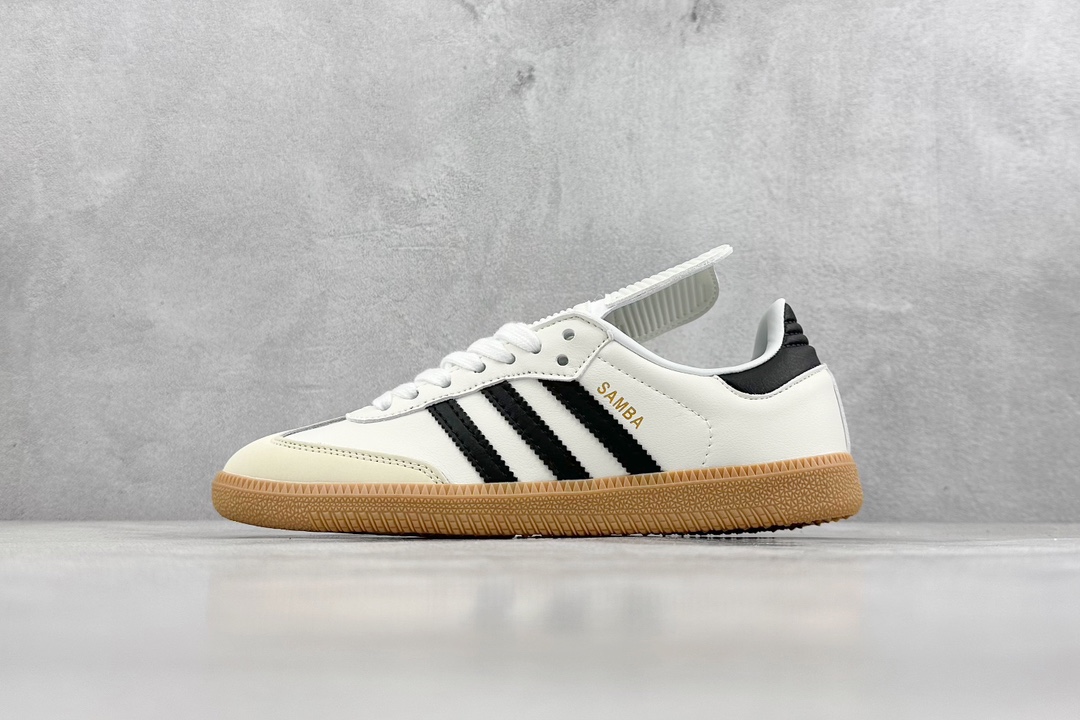 160 R版 adidas originals Samba Long Tongues 白黑 IG4279