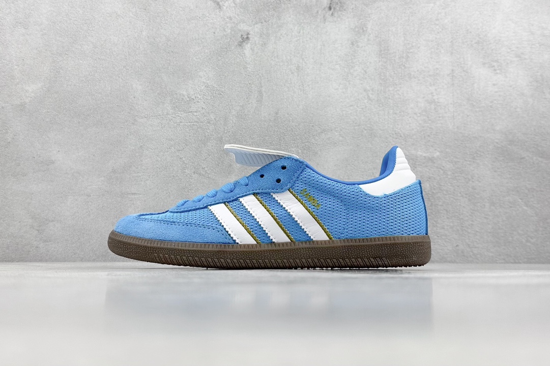 150 adidas originals Samba 长舌 马毛 德训鞋 防滑耐磨 低帮板鞋 IE9170