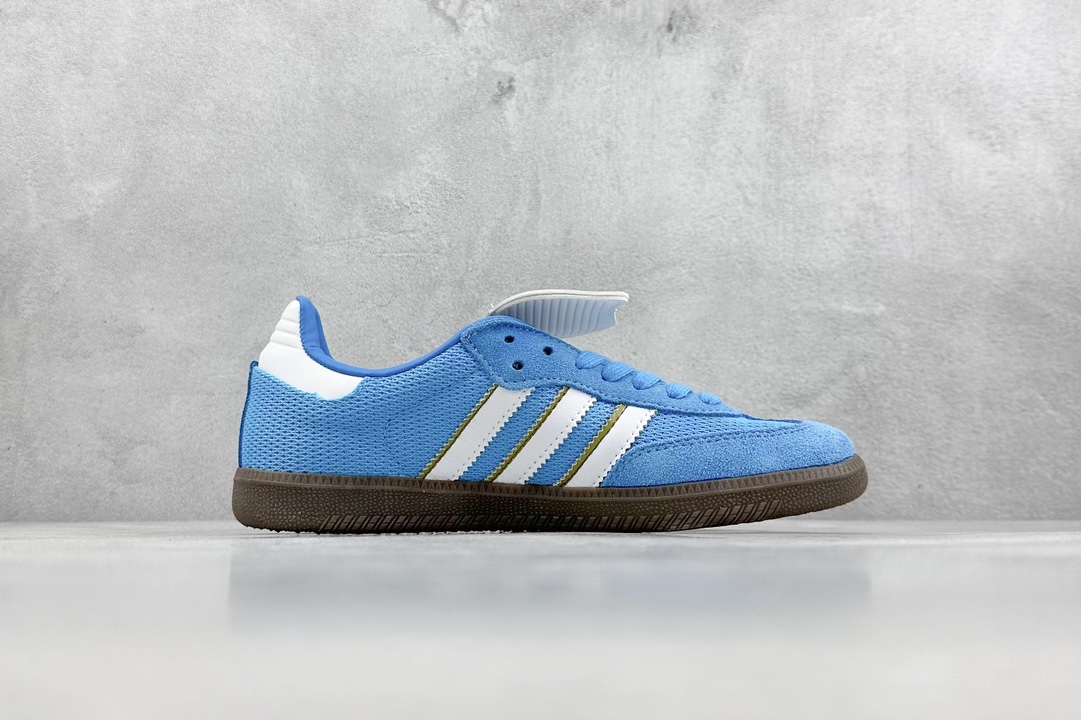 150 adidas originals Samba 长舌 马毛 德训鞋 防滑耐磨 低帮板鞋 IE9170