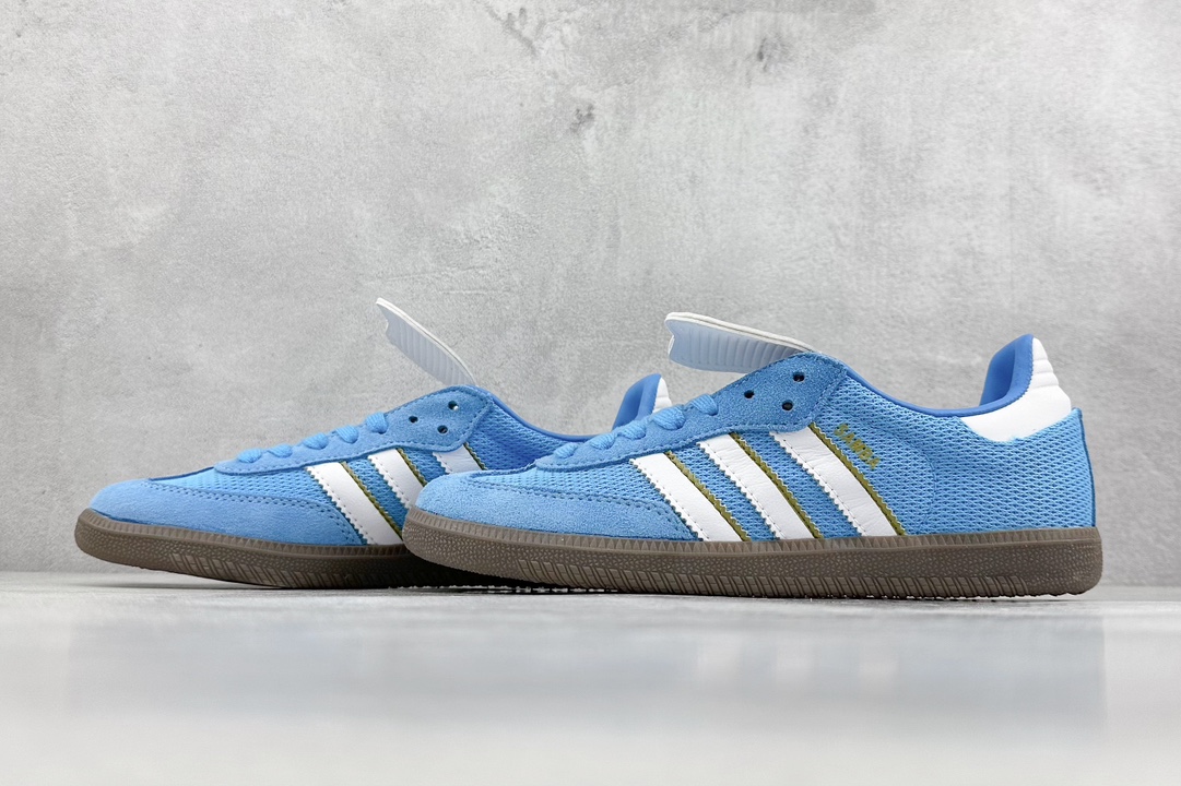 150 adidas originals Samba 长舌 马毛 德训鞋 防滑耐磨 低帮板鞋 IE9170