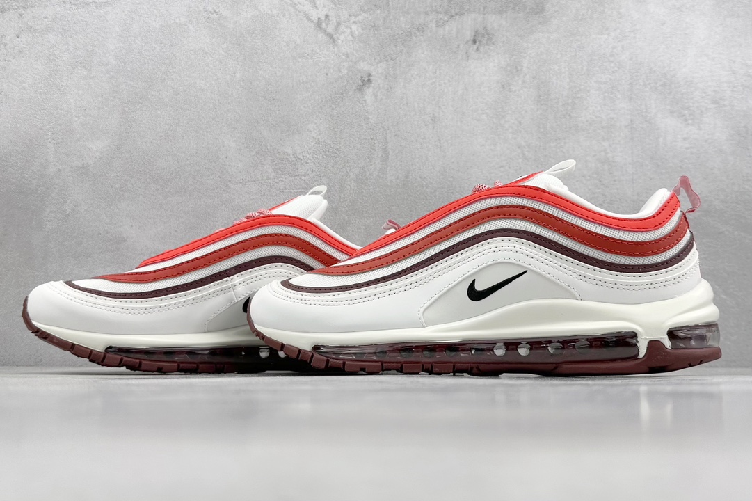 240 纯原 NK Air Max 97 白黑红 FN6957-101