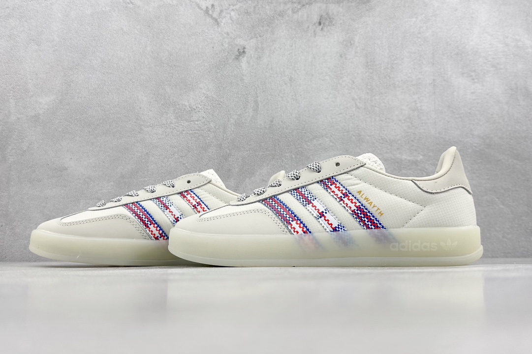 160 adidas Originals Gazelle INdoor 三叶草休闲防滑耐磨低帮板鞋 IH7608