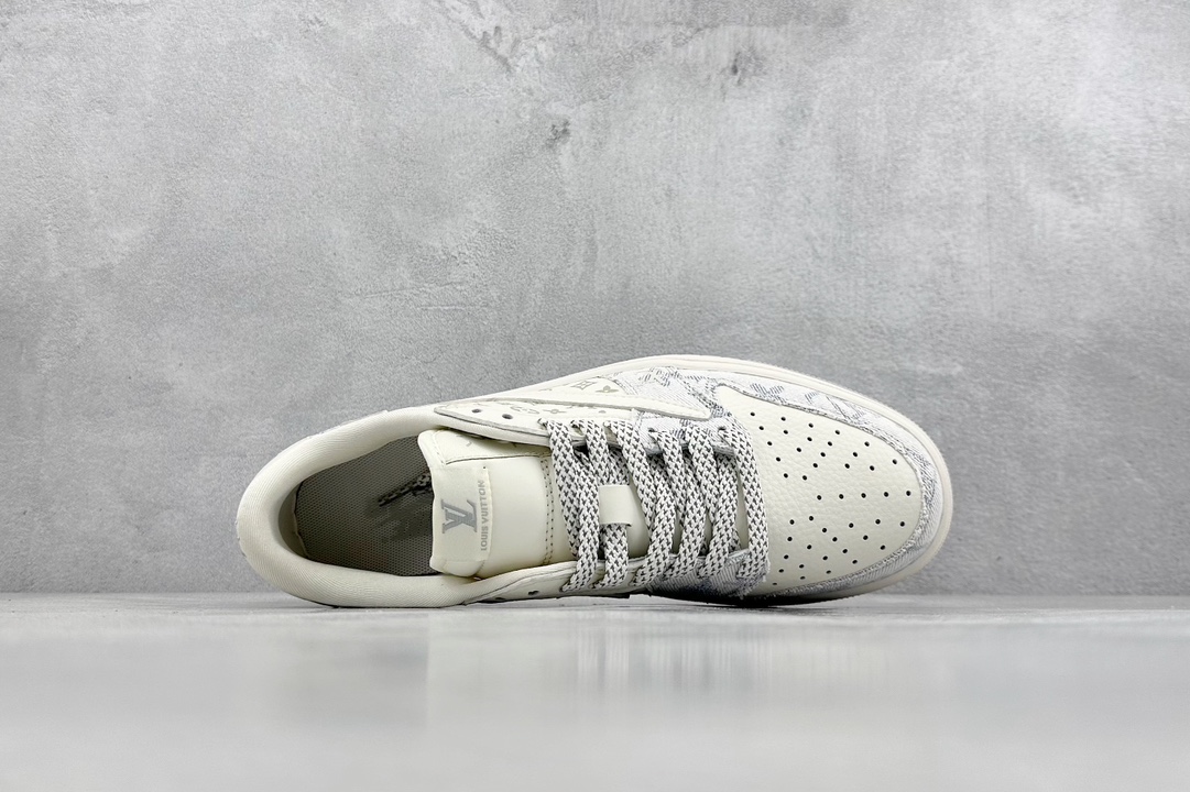 280 Fragment x TS x Air Jordan 1 Low x LV 三方联名倒钩低帮 SJ2068-007