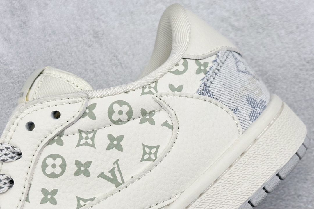 280 Fragment x TS x Air Jordan 1 Low x LV 三方联名倒钩低帮 SJ2068-007