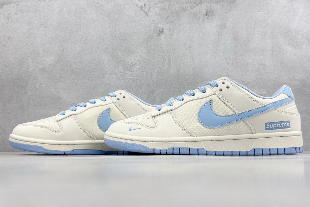 280 Nk SB Dunk Low Supreme联名-天蓝帆布  BB6698-513