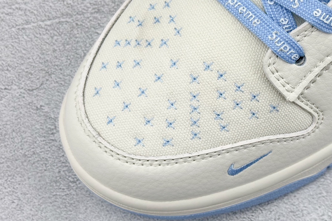 280 Nk SB Dunk Low Supreme联名-天蓝帆布  BB6698-513