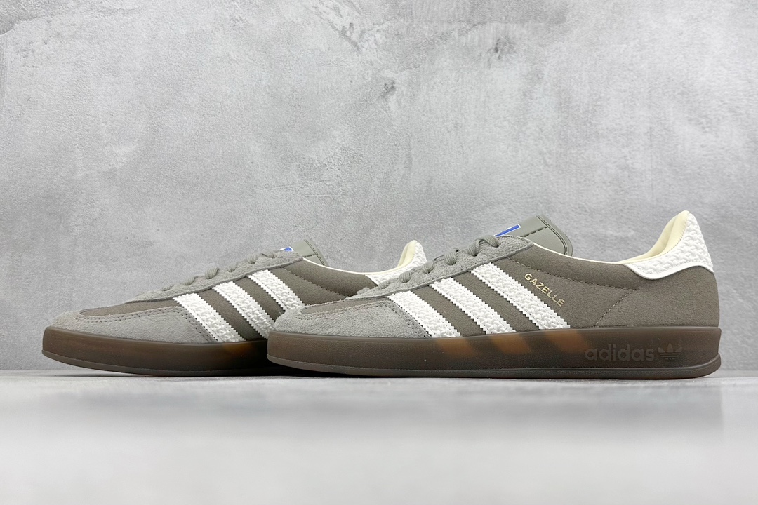 200 VT版 adidas originals Gazelle Indoor灰白 IF1807