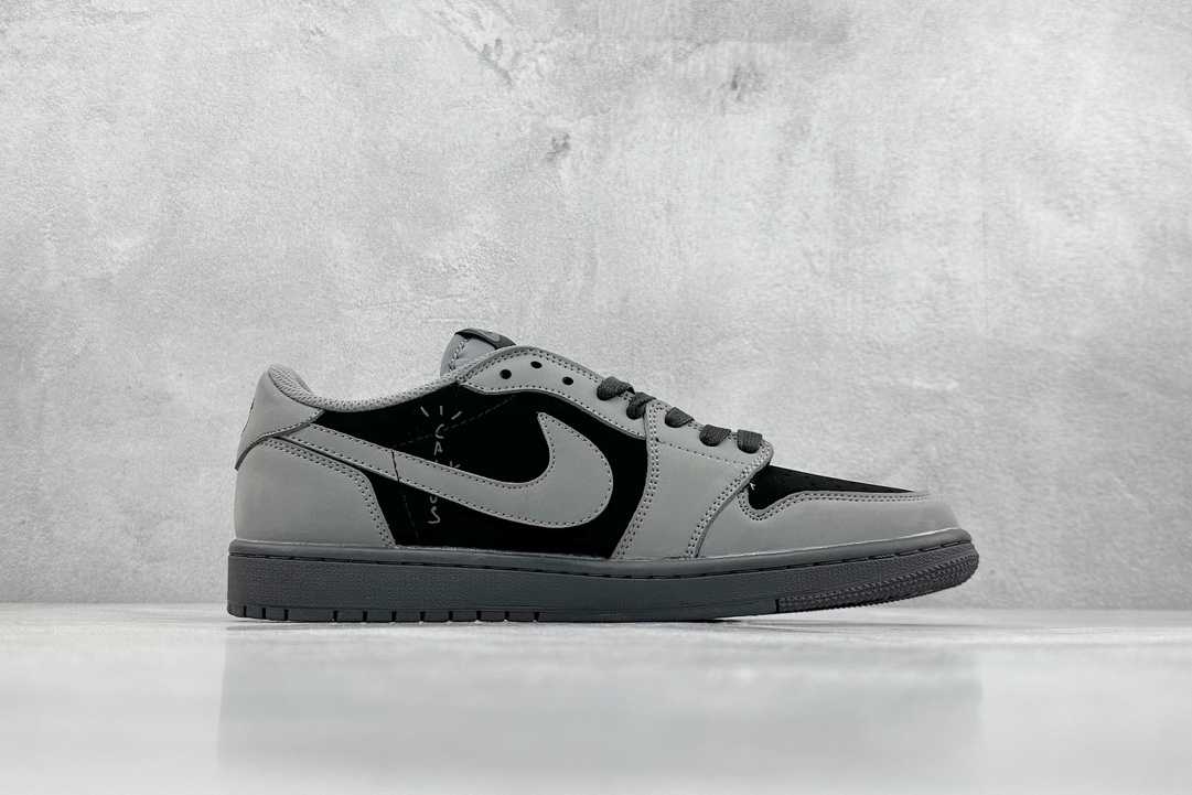 220 Fragment x Travis Scott x Air Jordan 1 Low 三方联名倒钩全新的三方联名低帮倒钩 DM7866-775