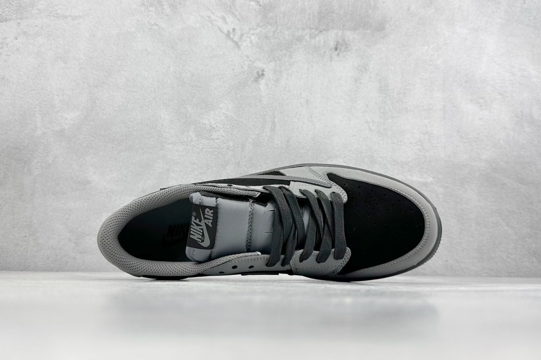 220 Fragment x Travis Scott x Air Jordan 1 Low 三方联名倒钩全新的三方联名低帮倒钩 DM7866-775