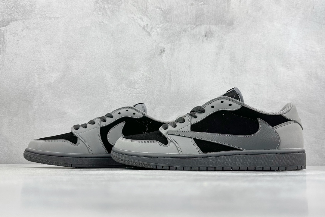 220 Fragment x Travis Scott x Air Jordan 1 Low 三方联名倒钩全新的三方联名低帮倒钩 DM7866-775