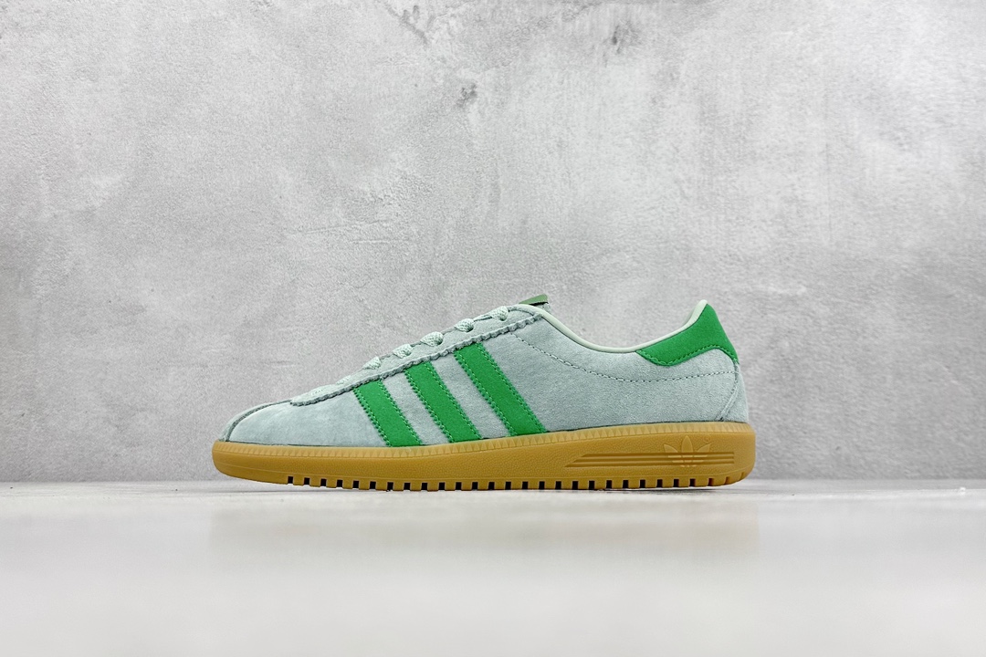 160 J版 Adidas Originals Bermuda 绒面麂皮防滑耐磨轻便低帮板鞋 IH0300