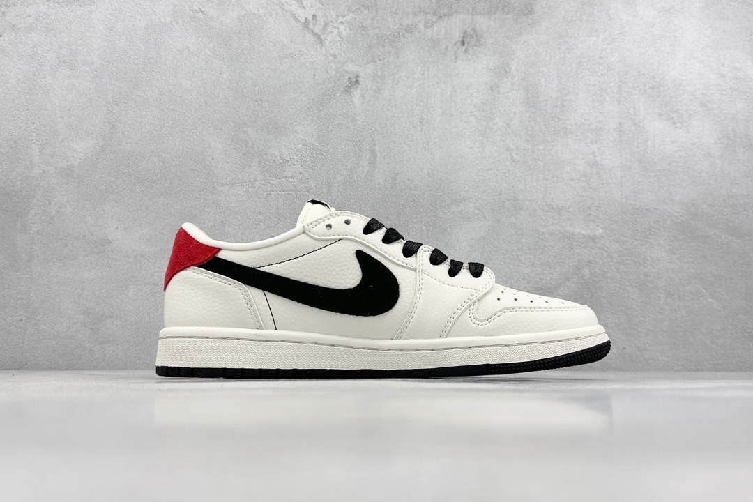 280 Air Jordan 1 Retro Low x Louis Vuitton x Travis Scott 三方联名白黑红 LX1988-700