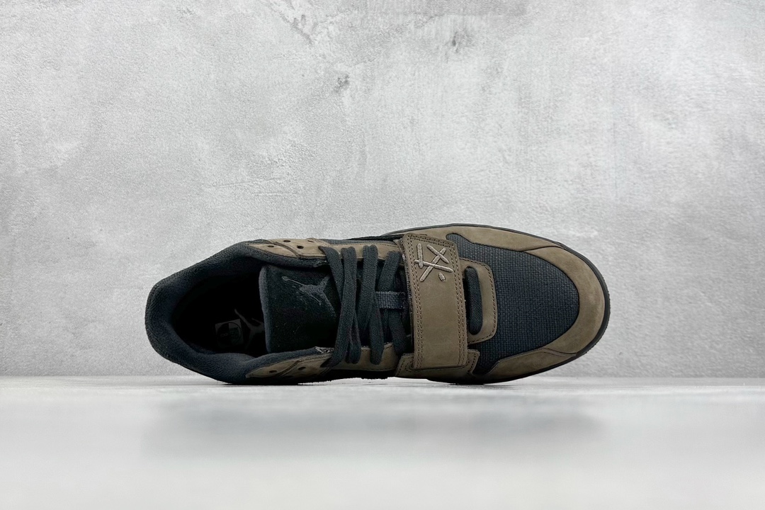 420 N版 Travis Scott x Jordan Cut The Check AJ1 乔1倒勾魔术贴 时尚篮球鞋  FZ8117-204