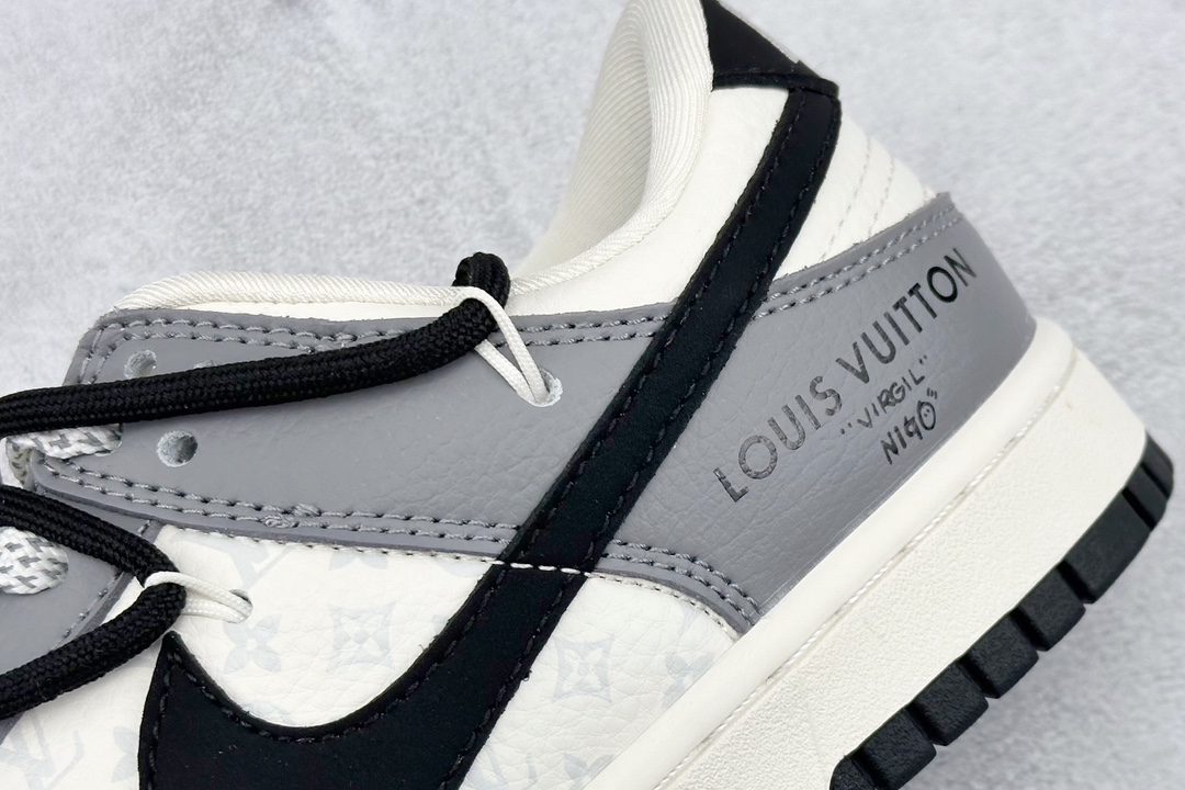 300 Nk SB Dunk Low LV联名-星空灰 周年高端定制 绑带低帮休闲板鞋 JJ5688-104