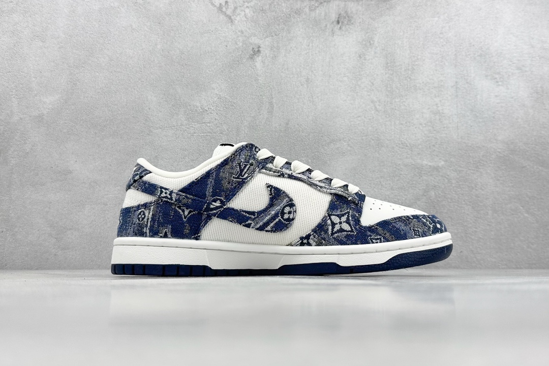 280 Nk SB Dunk Low LV联名-迷彩网布 周年高端定制 低帮休闲板鞋 JH8040-942