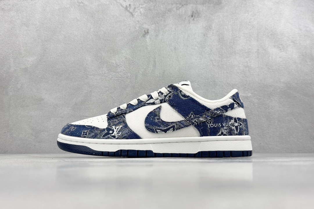 280 Nk SB Dunk Low LV联名-迷彩网布 周年高端定制 低帮休闲板鞋 JH8040-942