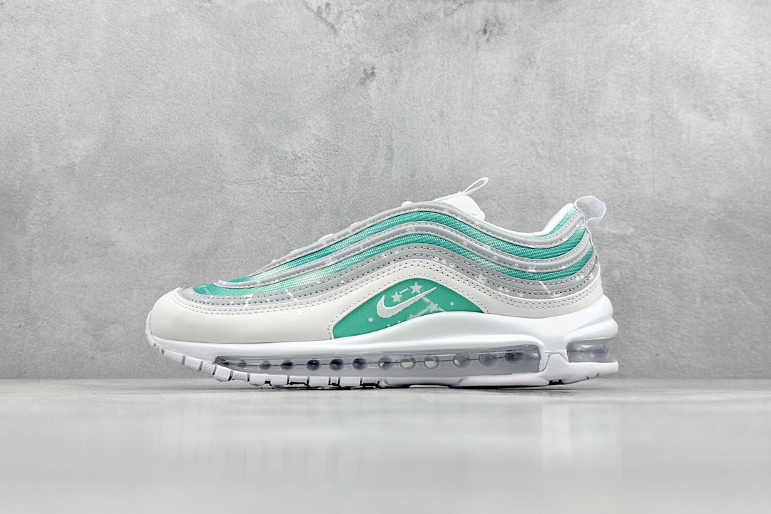 240 纯原 Nk Air Max 97 定制款 全掌气垫复古子弹跑步鞋 921826-101