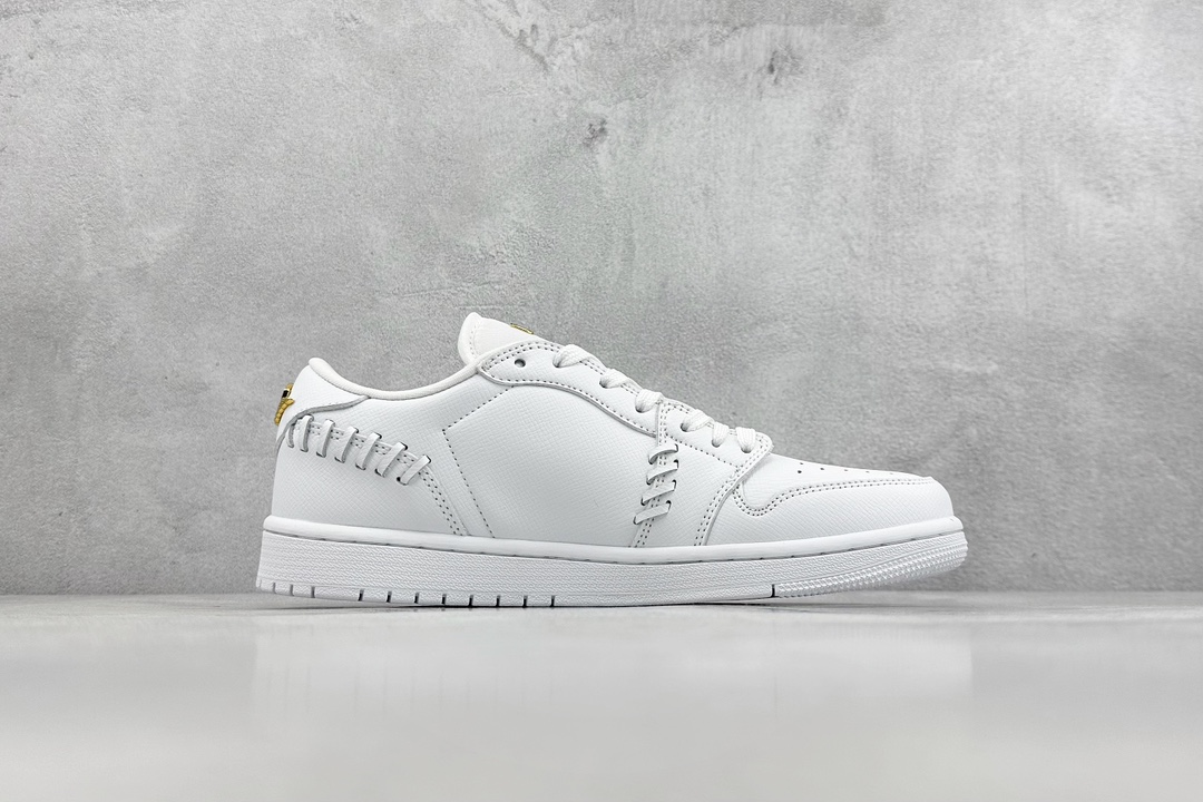 200 K版 Air Jordan 1 Low ”Method of Make” AJ1 乔1白金色 FN5032-100