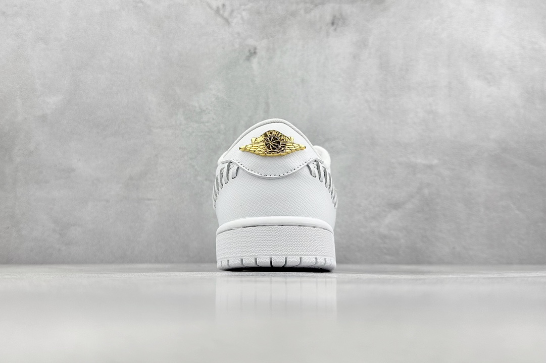 200 K版 Air Jordan 1 Low ”Method of Make” AJ1 乔1白金色 FN5032-100